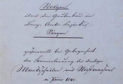 Bergbau Küper 1840