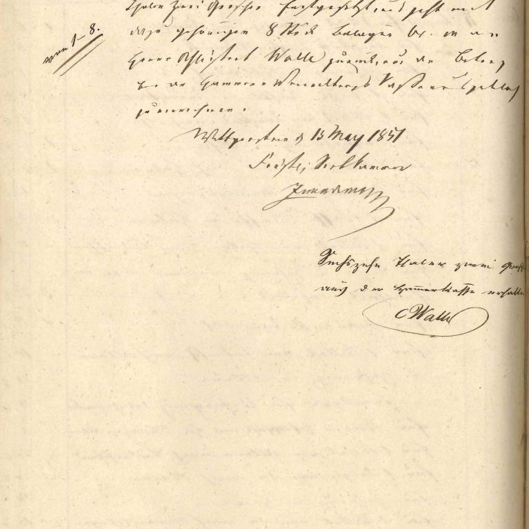 Liquidation Friedrichshammer 15. May 1851