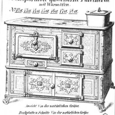 Prospektwerbung Gussöfen der Amalienhütte