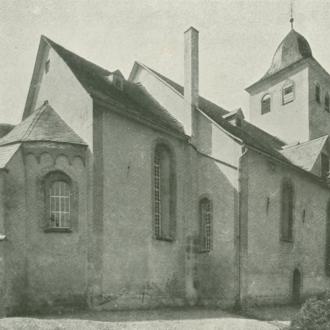 Pfarrkirche in Krombach 1897