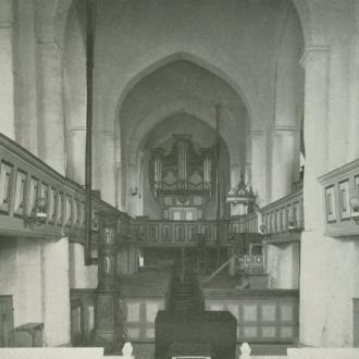 Pfarrkirche Feudingen 1893 (Innenansicht)