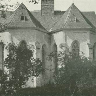 Pfarrkirche in Girkhausen 1893 (Ostansicht)